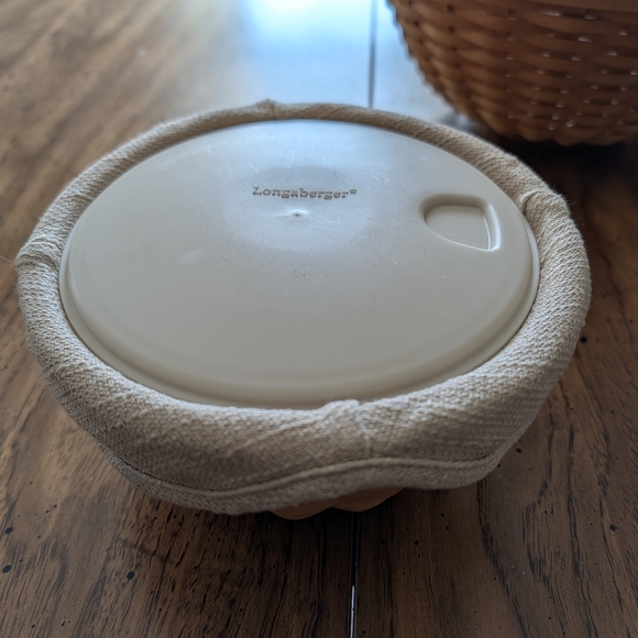 Longaberger Other - MAKE AN OFFER, Please! Longaberger 7" Bowl Basket Set with Lid